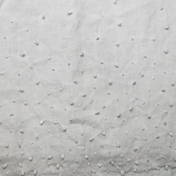 Eileen Fisher Petite Light Blue Linen A‎ Line Knee Length Skirt Textured 2P 4P - Picture 3 of 7